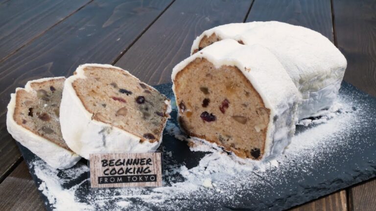 シュトーレン☆シュトーレン風のパウンドケーキ☆クリスマス前に美味しいケーキ作り☆Stollen Style Pound Cake