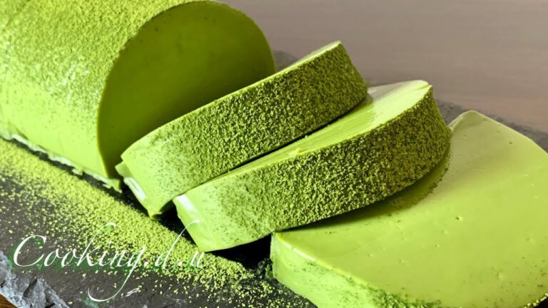 「天使の口どけ♪【濃厚抹茶プリンの作り方】ぜひ食べてもらいたい！」