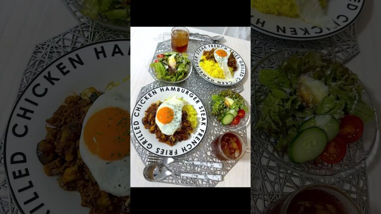 夏のキーマカレー🍆🍴お野菜たくさんもらったからたっぷり使った🩷🩷紫玉ねぎってこんなに美味しいんや！！！笑#おうちごはん #夜ご飯作り #同棲ごはん #晩御飯 #簡単レシピ