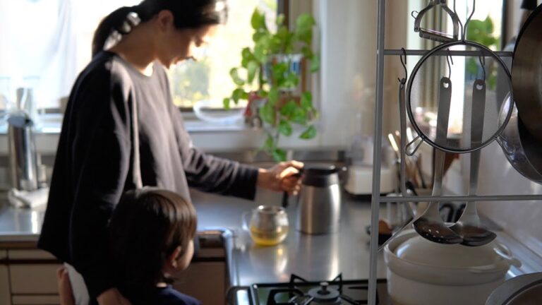 【自宅待機な日々】暮らしの小さなモヤモヤを、コツコツと減らす / 家事、子育て、料理（パスタの下ごしらえ、フライパンに載せて使える蒸し器、ヘルシーさつまいももち）