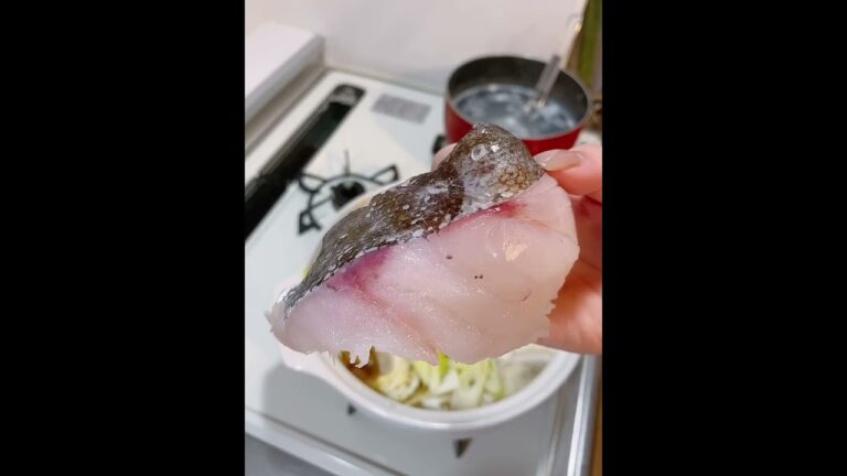 【寒い日の】白子とたらの寄せ鍋