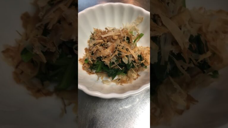 ほうれん草のおひたし【簡単おつまみ】 #shorts #cook’n fun kitchen
