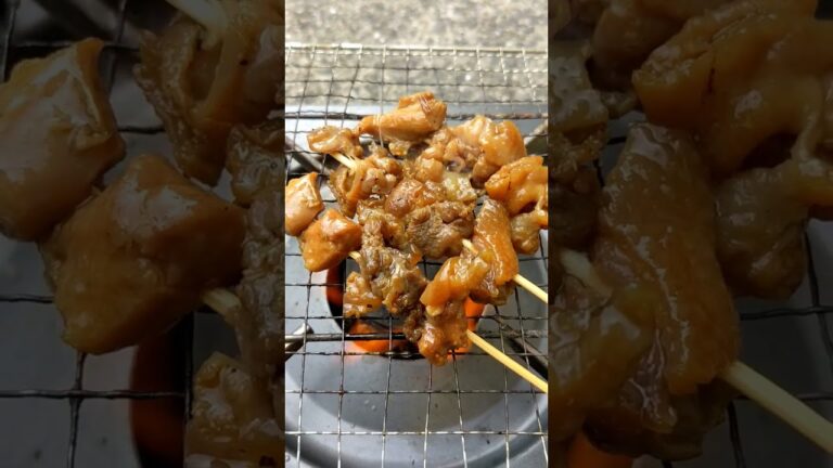 親鳥細切れ炒め→蒸し→煮込み→最後は焼き鳥にて👨‍🍳