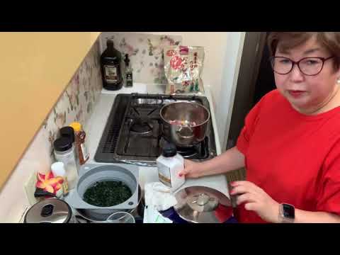 韓国の家庭料理ワカメスープの作り方