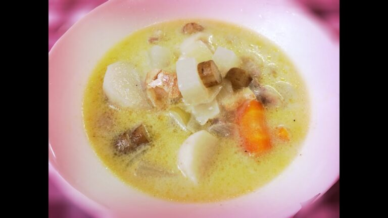 【冷え性改善ー生姜と根菜のポカポカ豆乳スープのレシピ】