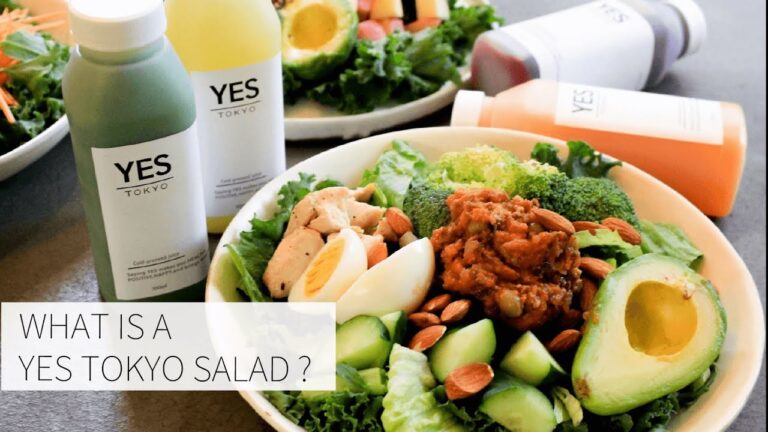 WHAT IS A YES TOKYO SALAD? (オリジナルサラダのご紹介）l YES TOKYO