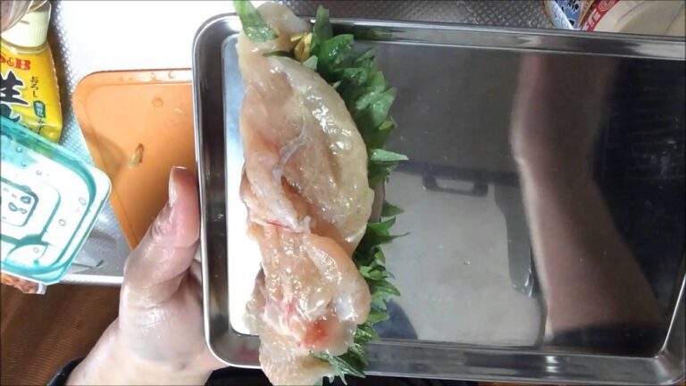 鶏むね肉のしそチーズ揚げ　お弁当用！　How to make basil cheese fried chicken breast meat