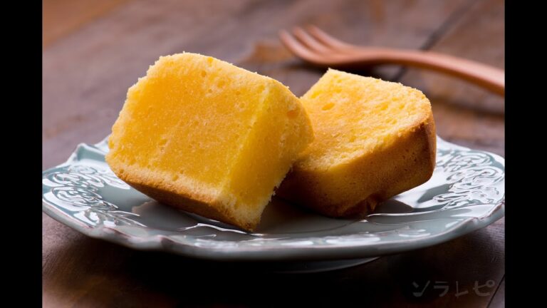 数秒でわかる「ゆずケーキ」の作り方