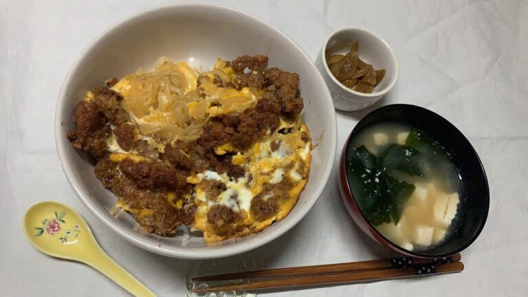 ひとくちカツ丼🐷【栗原はるみレシピ】