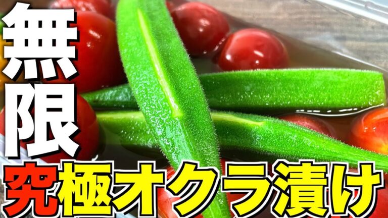 【漬けるだけ】1週間で５キロ痩せるオクラ漬けが夏に毎年食べたくなる。
