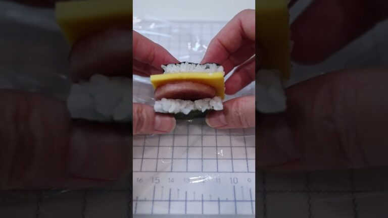 沖縄のポークたまごのミニバージョン！#shorts #弁当 #お弁当 #お弁当作り  #ポークたまご