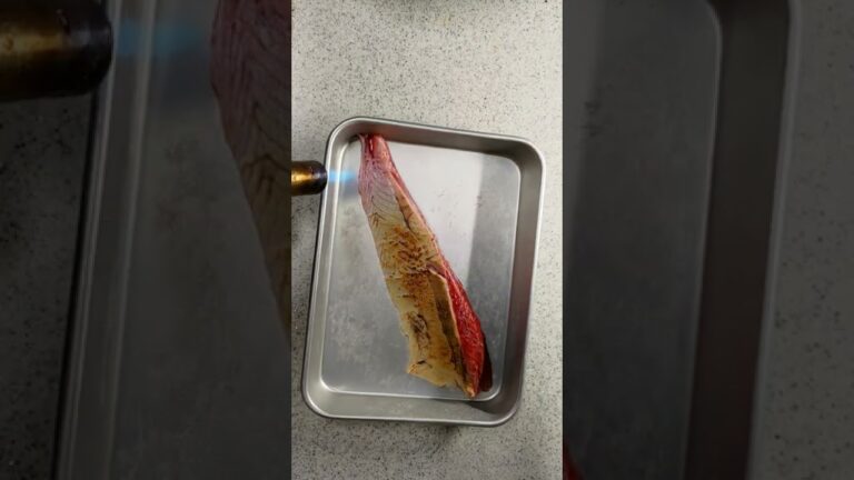 鰹（かつお）の刺身・炙りが旨すぎた　#Shorts