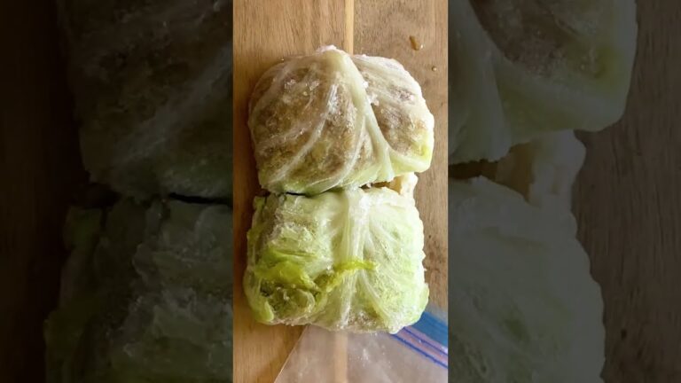 【下味冷凍】トマトスープのロールキャベツ🍅ケチャップで作るよ #Shorts