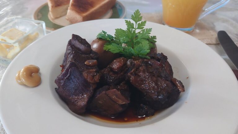 スペアリブコーラ煮　炊飯器で簡単美味　Boiled sparerib cola