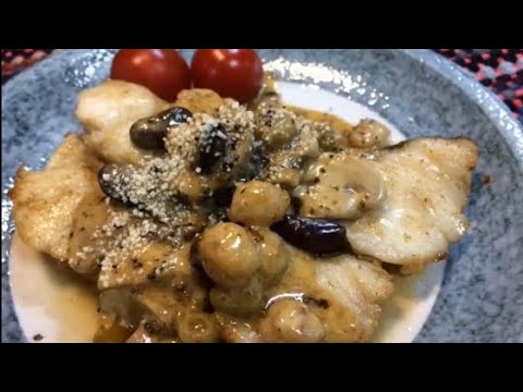 #6【簡単】フランス料理ボンファム！白身魚のクリームソースができるよ！