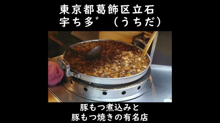 宇ち多゛の煮込み  #宇ち多 #立石 #Shorts