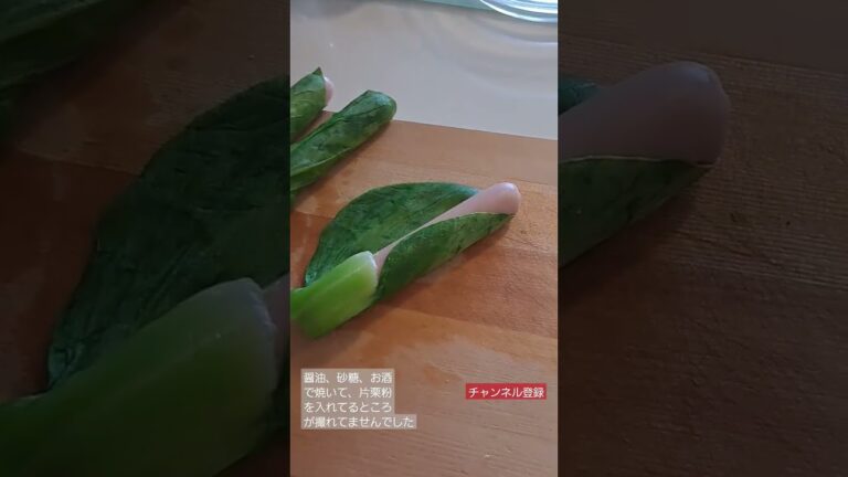 ソーセージのチンゲン菜焼き#たら#まぐろ#たい