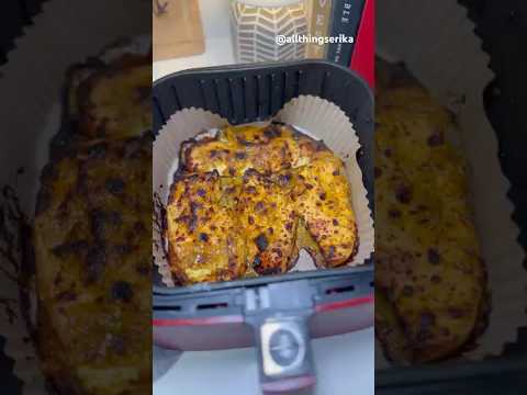 Juicy Honey Mustard Air Fryer Chicken #shorts #food #cooking #cookingvideo