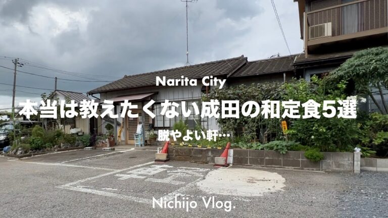 【コスパ良し！】成田市の和定食をひたすら食べる！定番さばの塩焼き定食からタルタル盛り過ぎチキン南蛮まで紹介します！