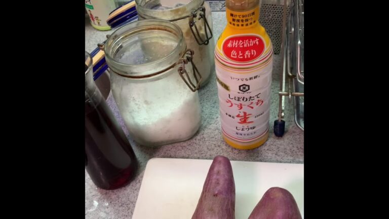 サツマイモの甘煮