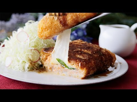 【王道コンビ👑】サーモンの大葉チーズフライ