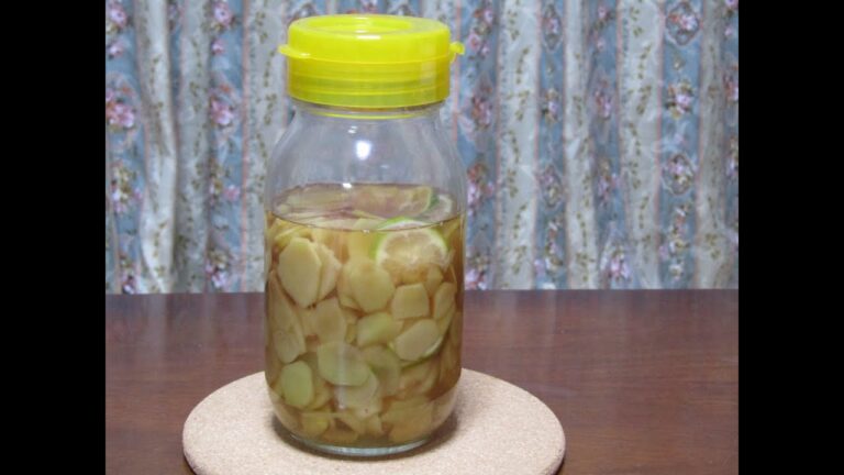 【シニアの嗜み】べぇべぇ流★生姜レモン蜂蜜漬け