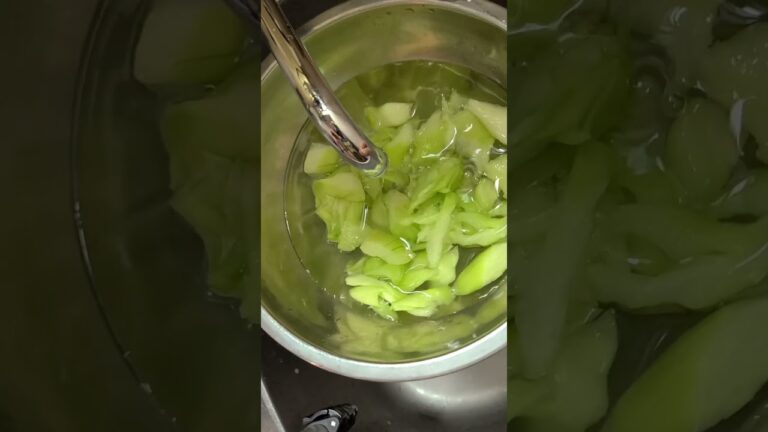 【陸上自衛隊流お料理教室】りゅうきゅうの酢の物　＃Shorts