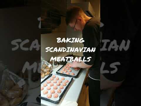 Scandinavian meatballs with recipe / 北欧のミートボール（レシピつき）