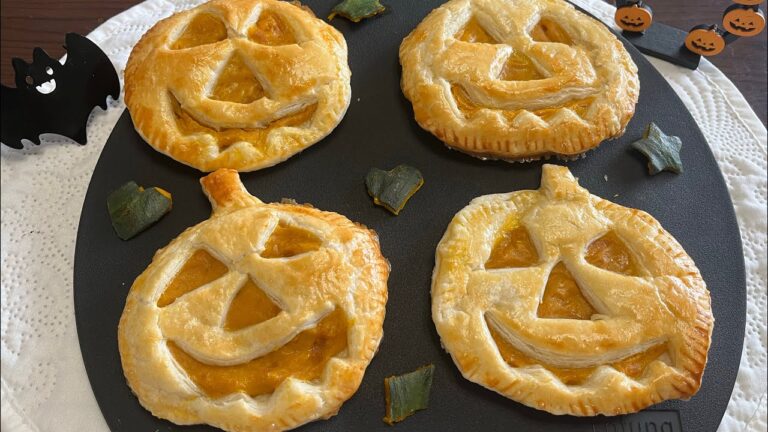 パンプキンパイ／冷凍パイシートで簡単レシピ