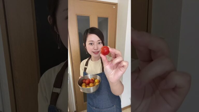 冷たくて美味しい！『トマトのコンポート』#shorts #簡単
