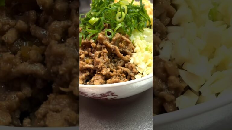 【旦那飯】簡単。美味い。ズボラ料理！肉ミンチまぜそば！#ラーメン#まぜそば#簡単料理 #ズボラ料理 #旦那飯
