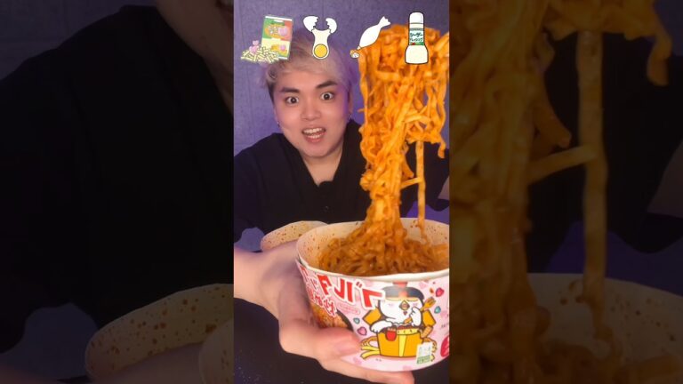 ASMR チーズたっぷりカルボブルダックだお🇰🇷🌶️ #mukbang #asmr