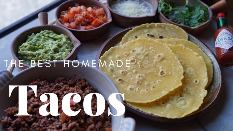 ＊The best homemade TACOS＊タコスの作り方