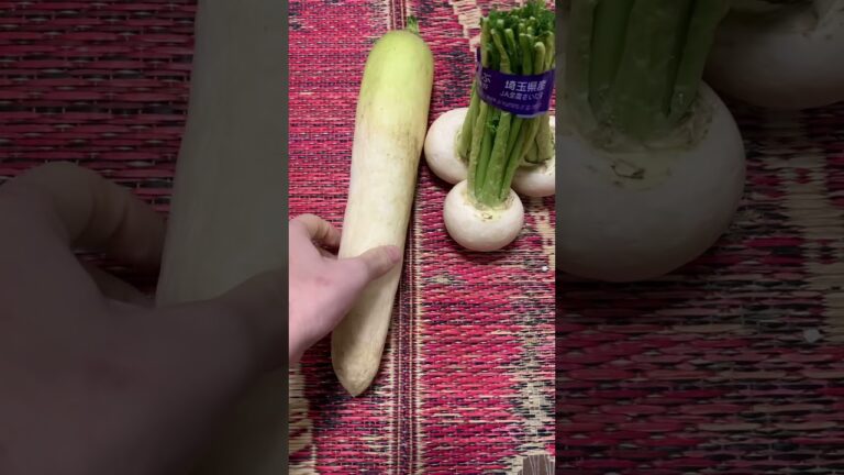 簡単に干した大根とカブ。たくさん干して漬物作りたいです。