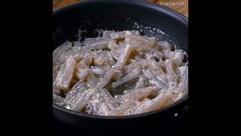 【クセになる味わい！】こんにゃくのきんぴら！#こんにゃく #きんぴら #レシピ