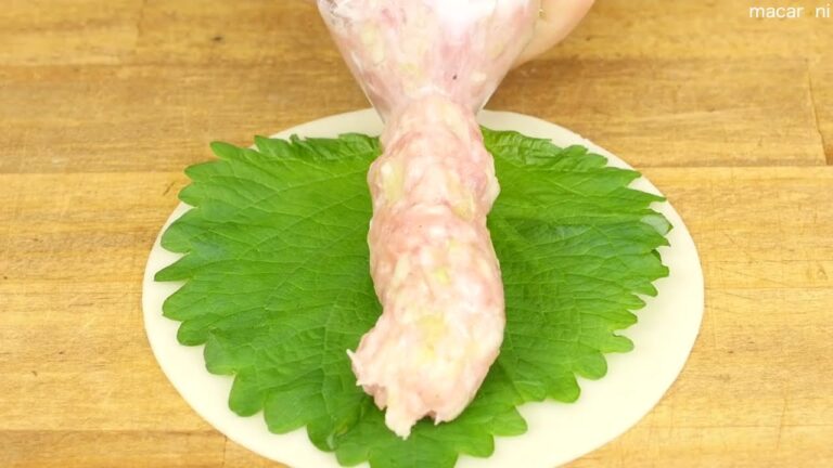 包まなくて正解！ 味噌 ポン だれの しそ 香る 棒餃子 のレシピ 作り方