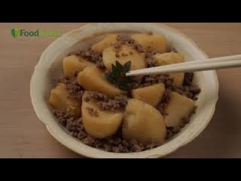 フードセーバー真空レシピ「じゃがいものそぼろ煮」