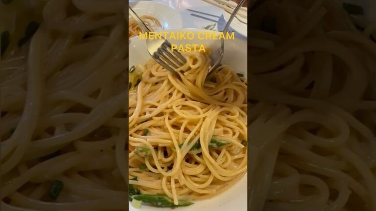 Mentaiko Cream Pasta❤️