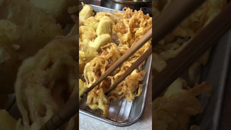 お酒にもぴったり！するめの天ぷら #料理動画 ｜TPerfect for drinking! Surume Tempura #shorts