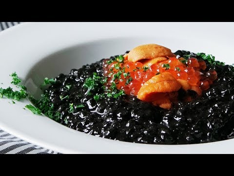 【腹黒注意】漆黒のシーフードリゾット