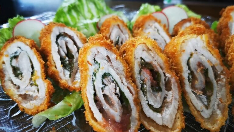 豚ロース梅しそ巻きフライ