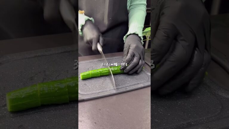 蛇腹きゅうりのツナ和え