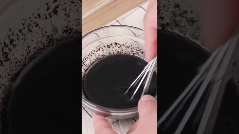 お豆腐黒ごまプリン | Tofu black sesame pudding #おうちスイーツ#簡単レシピ #豆腐 #黒ごま #プリン