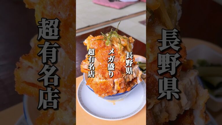 デカ盛りで有名な老舗大衆食堂 #長野グルメ #信州グルメ #長野県 #飯山市 #長野観光 #長野旅行 #デカ盛り #大衆食堂