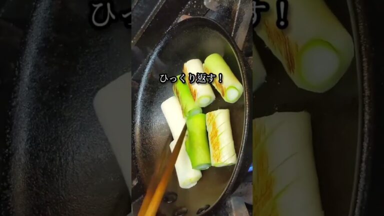 白ネギのポテンシャルヤバい！ #shorts #料理 #レシピ