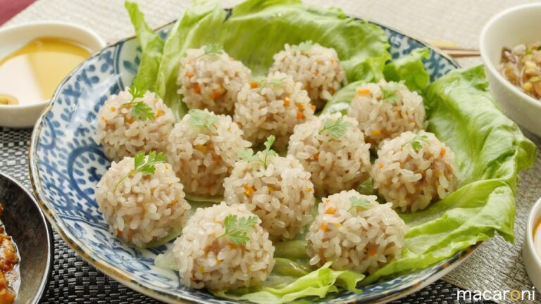 フライパンで 出来る！ もち米 シュウマイ のレシピ 作り方