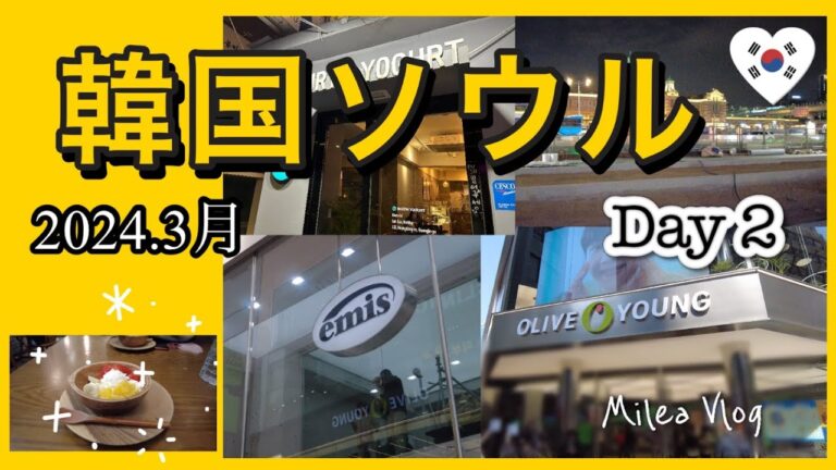 韓国ソウル🇰🇷 アラフィフ女子旅2024年3月Day2　南大門/タッコムタン/トッポッキ/明洞/グリークヨーグルト/モクサル/サムギョプサル