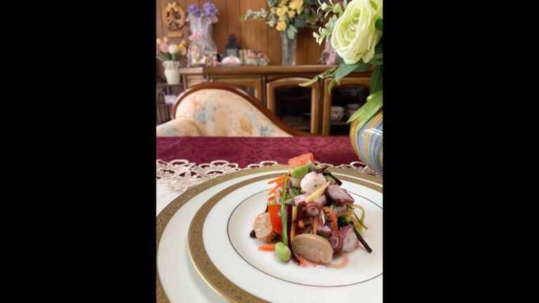 蛸と彩り野菜のデリ風マリネ