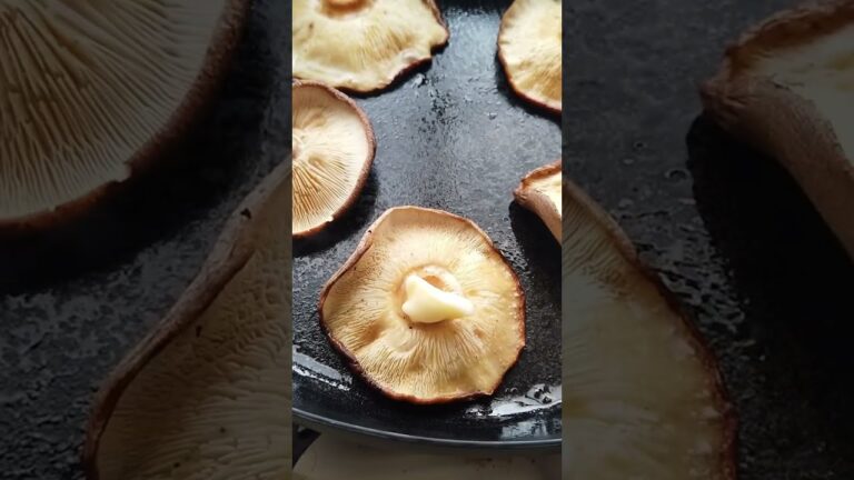 椎茸ステーキの作り方／しいたけレシピ／ばあちゃんの料理教室 #shorts