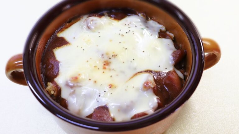 【料理】カレードリア、チーズinおからハンバーグ